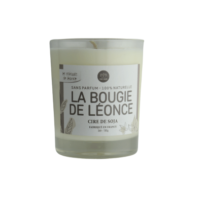 Bougie de Léonce détourée de face